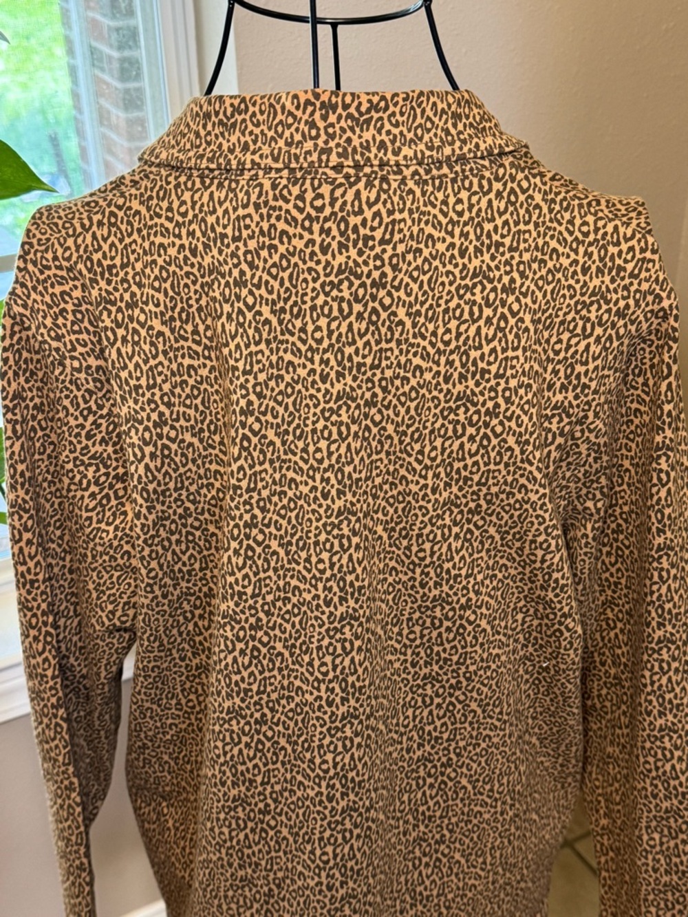 Leopard Print Zip-Up Jacket - Picture 8 of 13